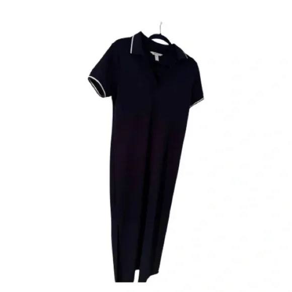 Spanx - Air Essentials SS Polo Dress, Navy, New without tags, size medium - Picture 2 of 2